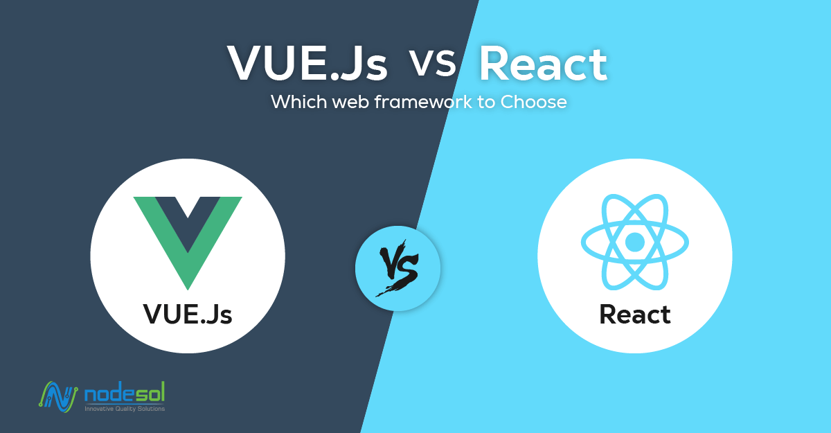 Vue.js vs React (Comparison of Popular JavaScript Frameworks)